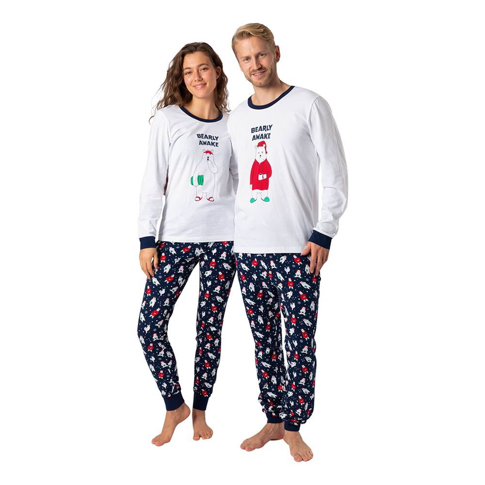 Bearly Awake Christmas Joulupyjama Miesten