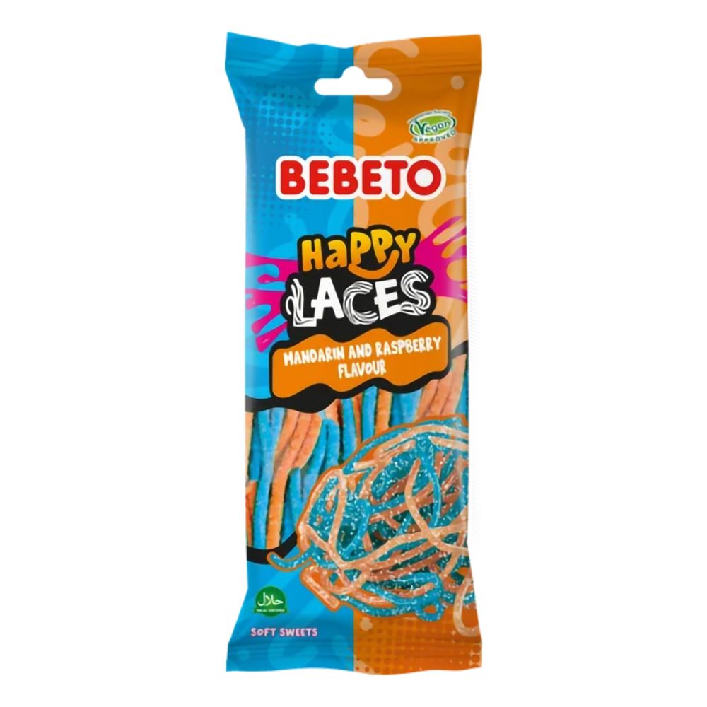 Bebeto Laces Mandarin Raspberry