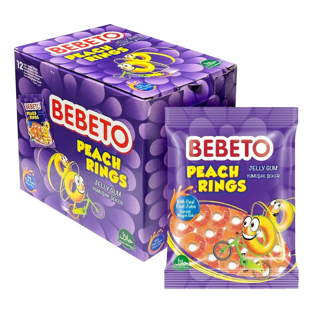 Bebeto Peach Rings