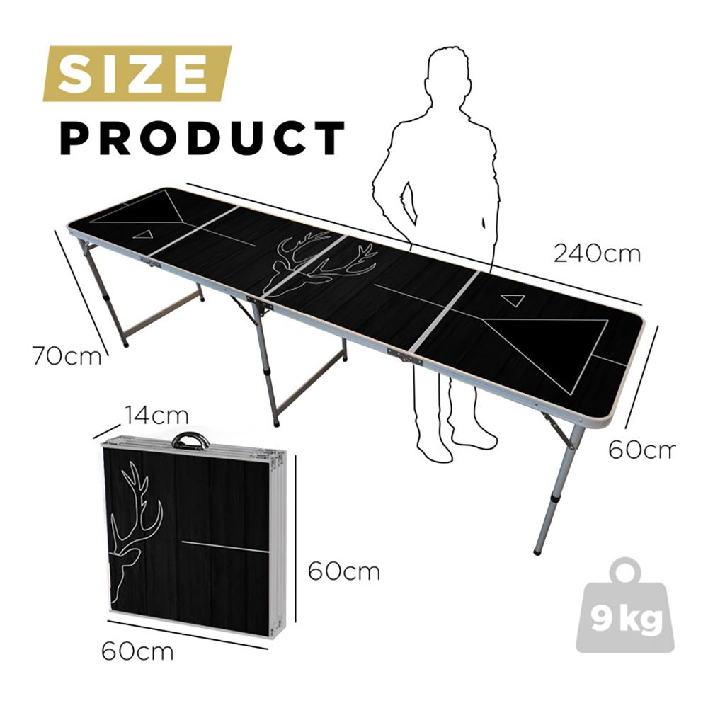 Beer Pong Bord Hjort