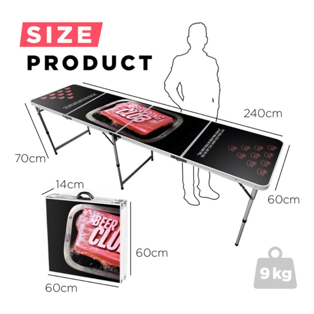 Beer Pong Bord Fight Club