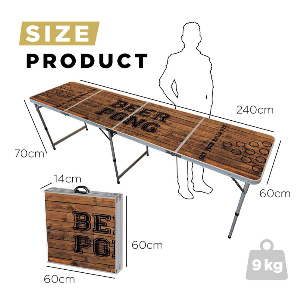 Beer Pong Bord Oldschool