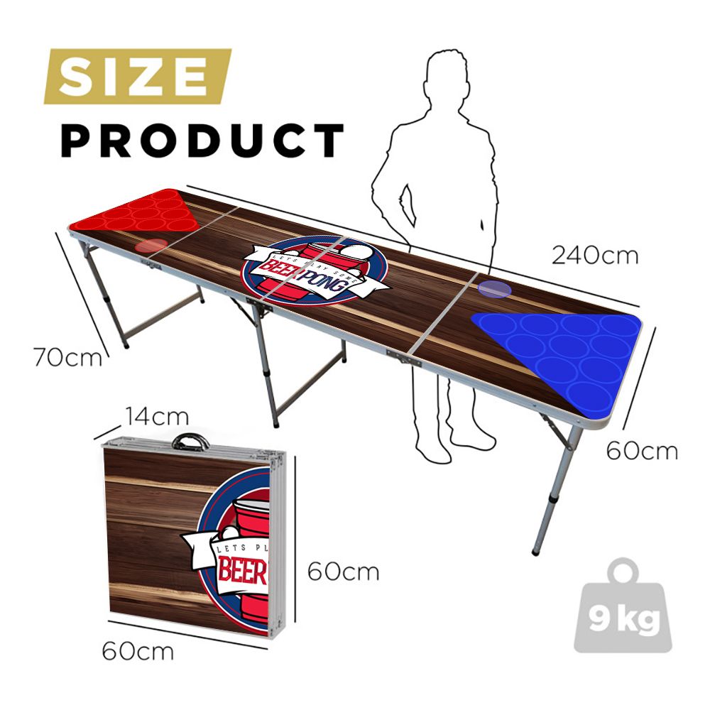 Beer Pong Bord Klassisk