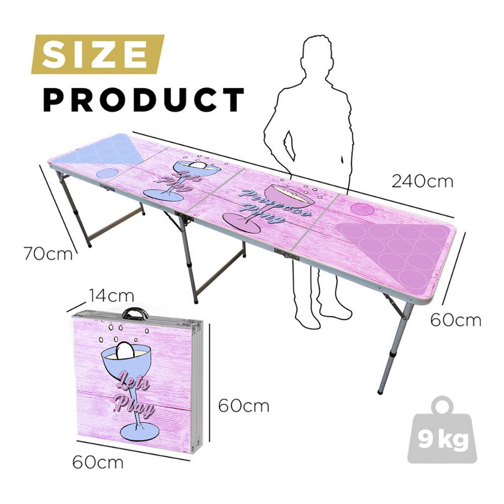 Beer Pong Bord Prosecco