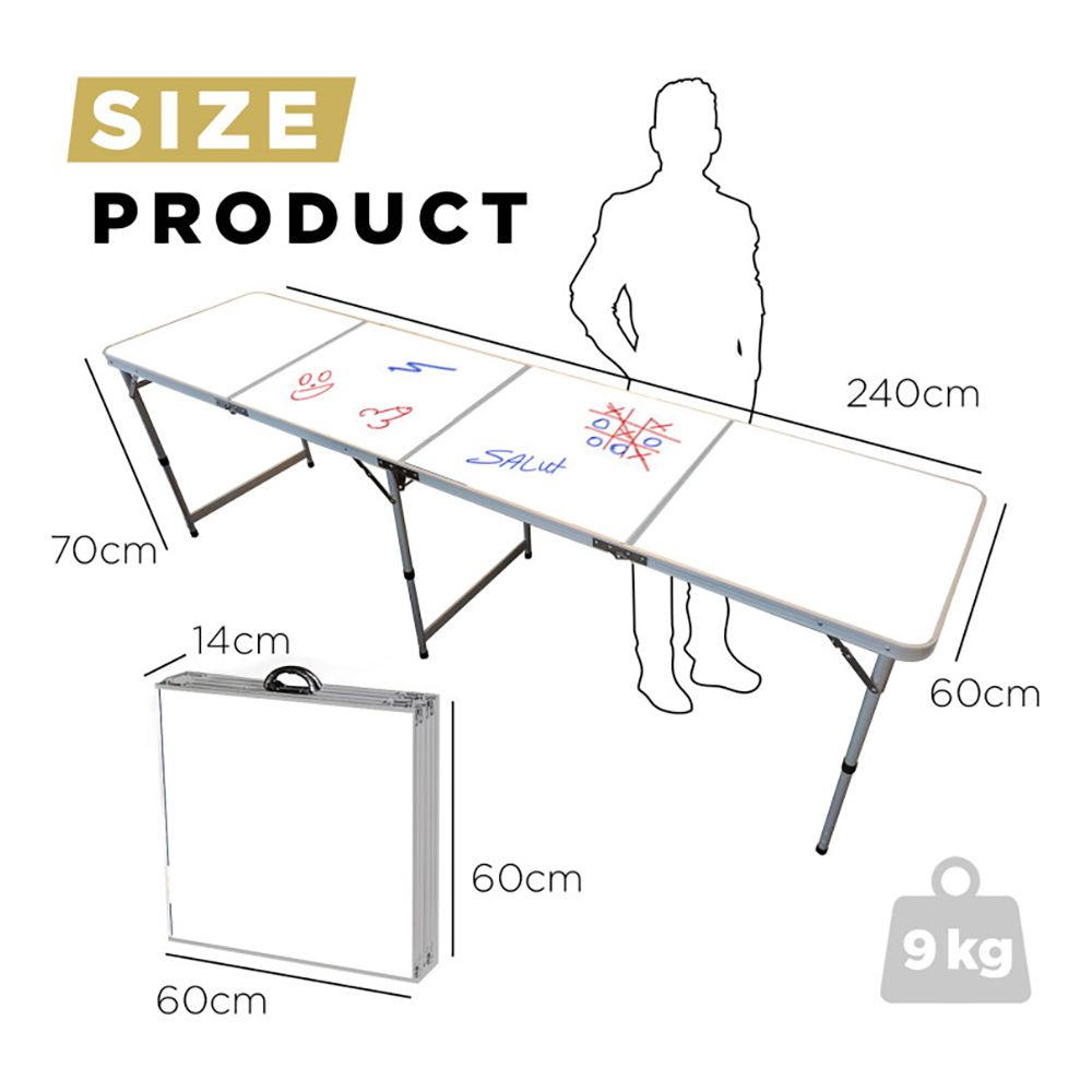 Beer Pong Bord Whiteboard