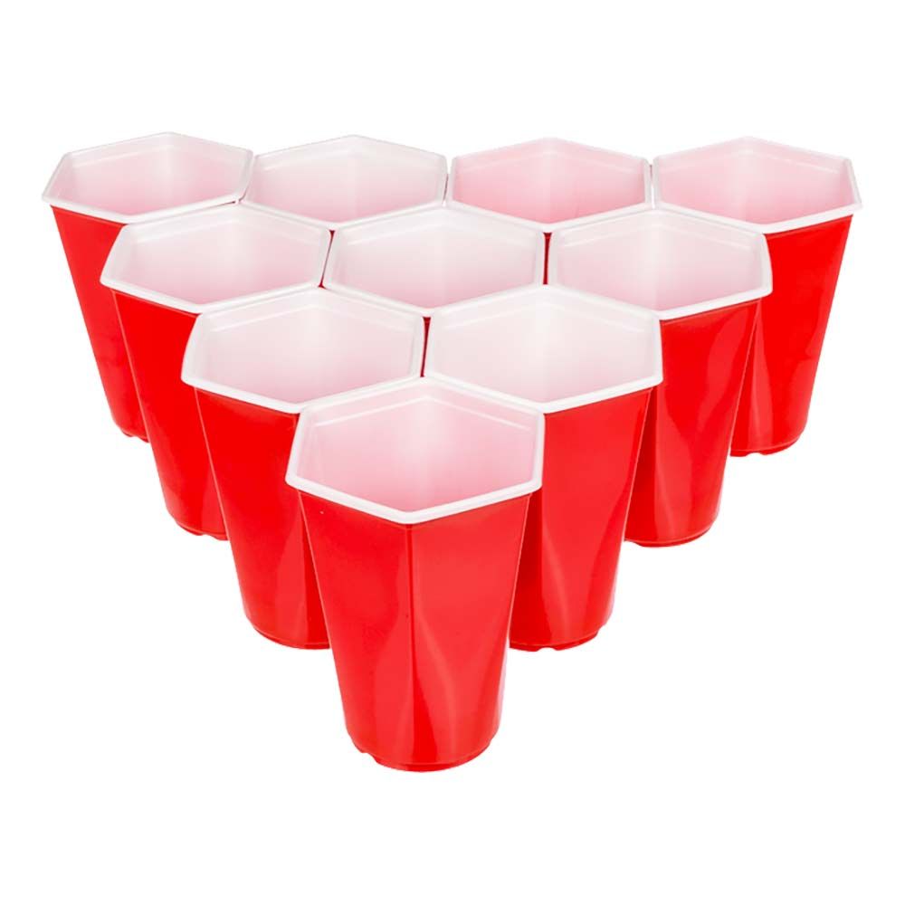 Beer Pong Hexagon