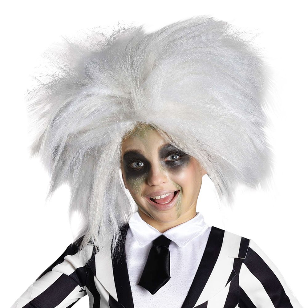 Beetlejuice paryk til børn