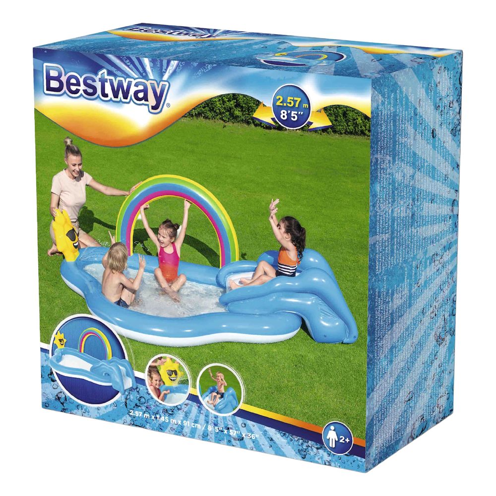 Bestway Oppustelig Børnepool Rainbow