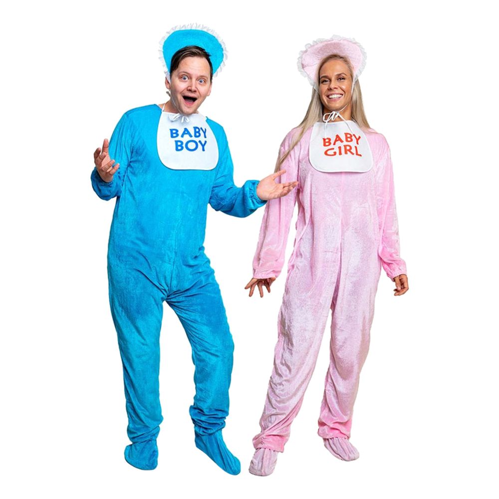Big Baby Lyserød Kostume