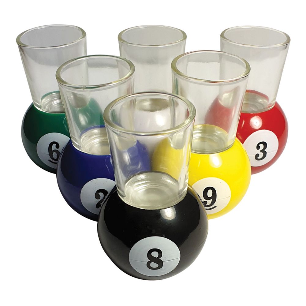 Billard Shotglas Sæt