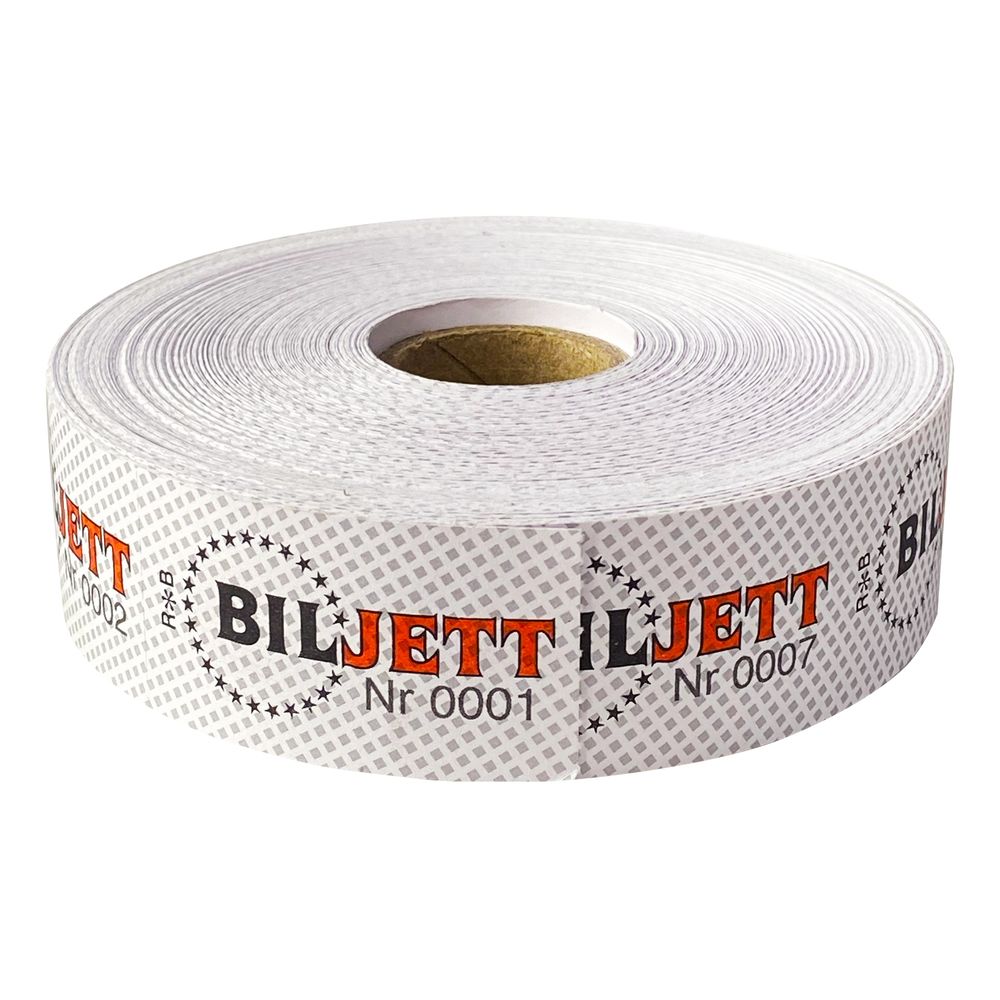 Billetter på Rulle