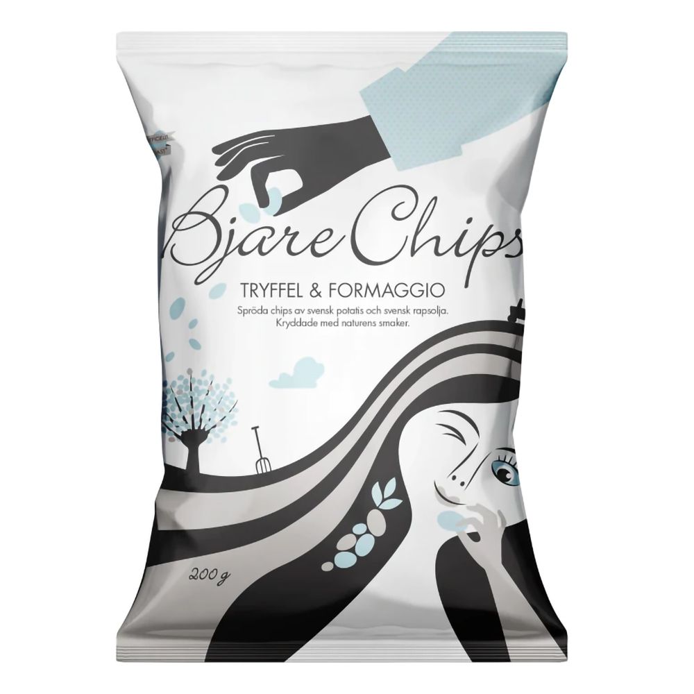 Bjäre Chips Trøffel og Formaggio