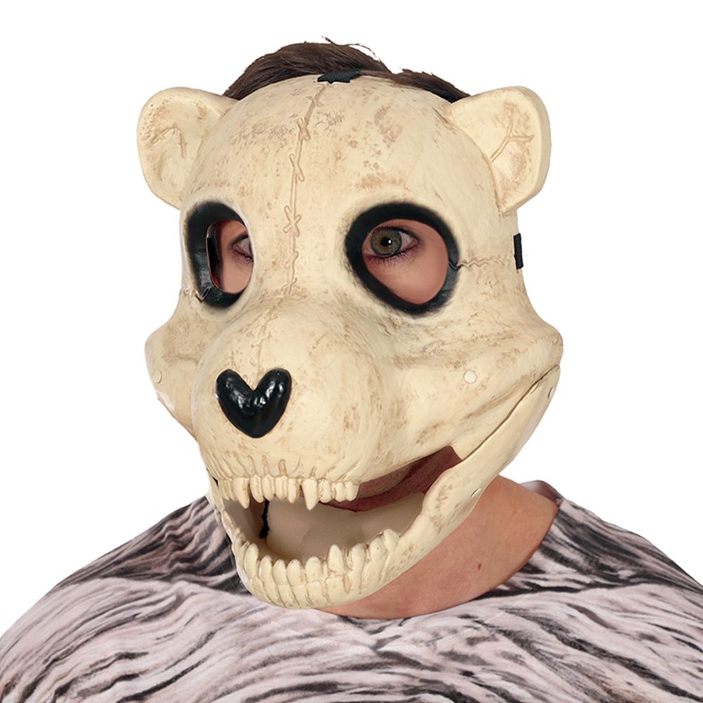 Bjørn Dødningehoved Ani-Motion Maske