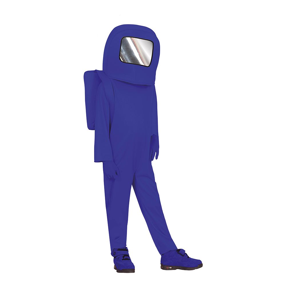 Blå Astronaut Barn Kostyme