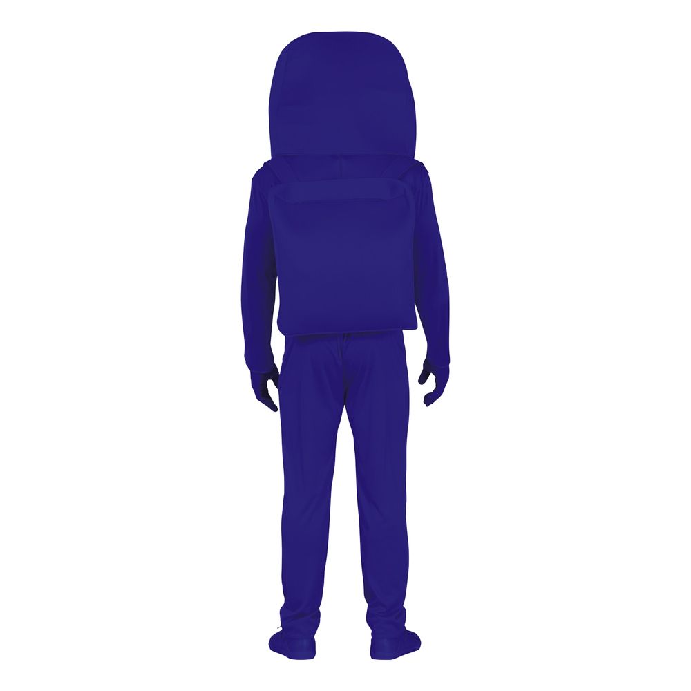 Blå Astronaut Teen Kostume