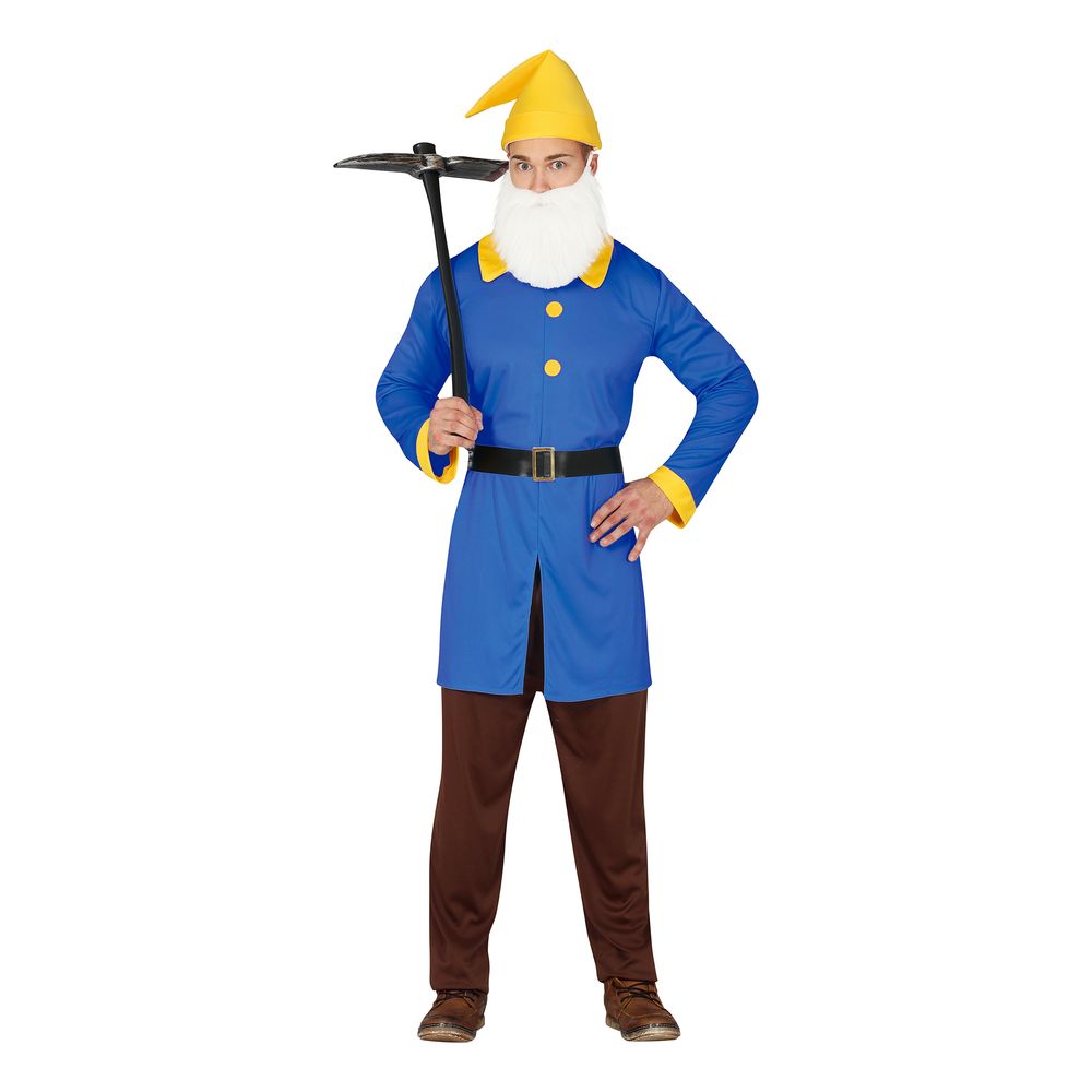 Blå Dværg Kostume
