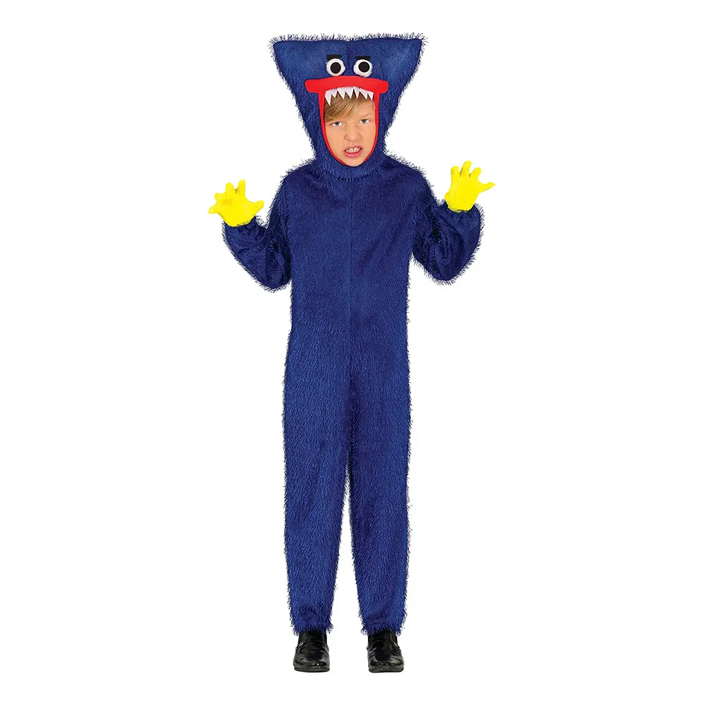 Blåt Monster Børnekostume