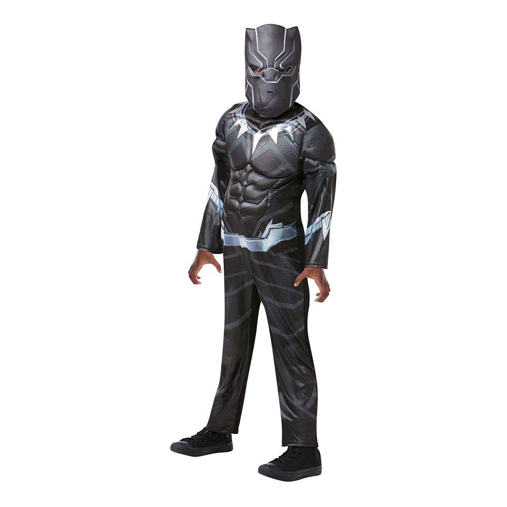 Black Panther Deluxe Barn Maskeraddräkt