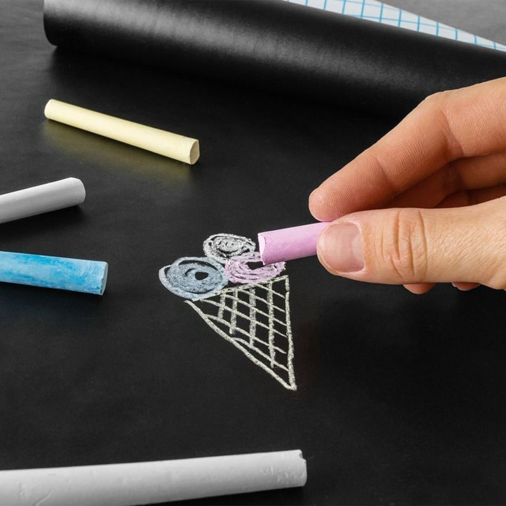 Blackboard Väggsticker med Kritor