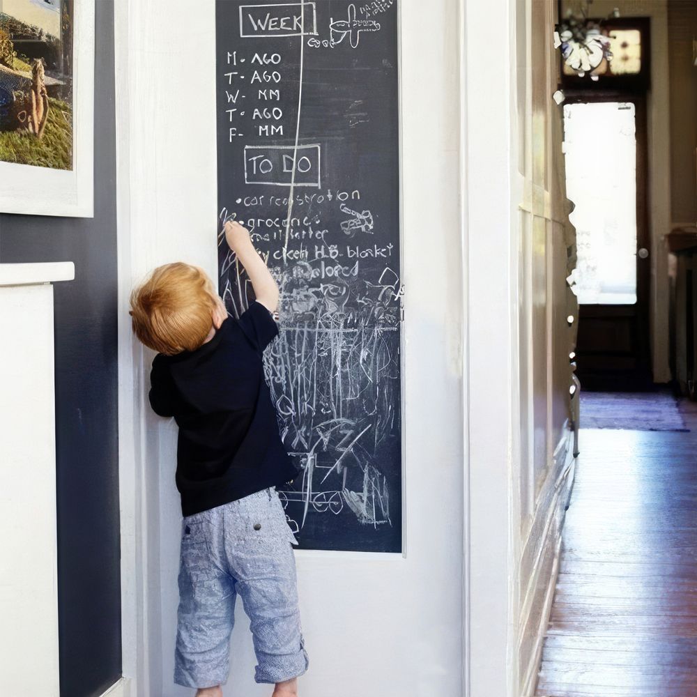 Blackboard Väggsticker med Kritor