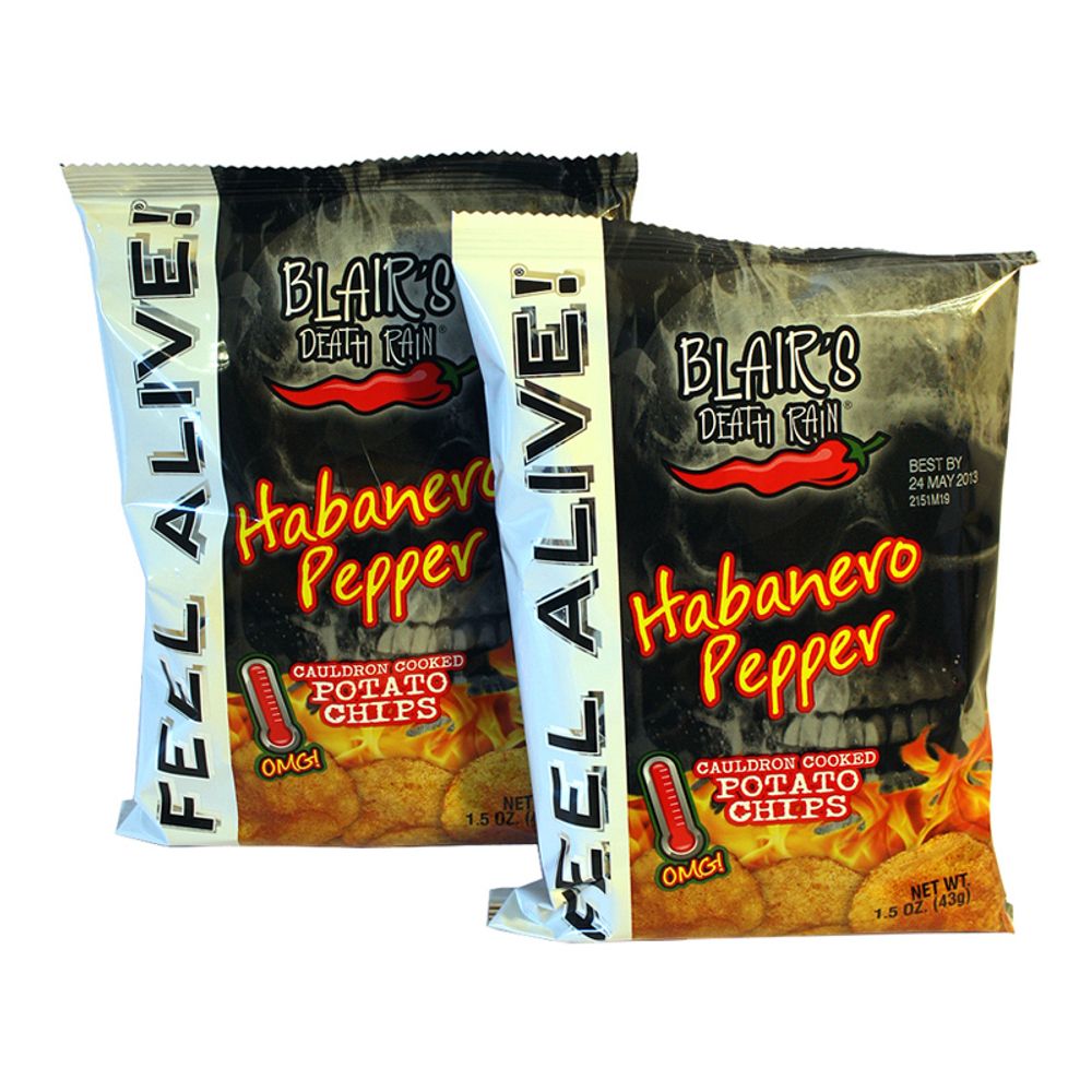 Blairs Kettle Chips Habanero Pepper