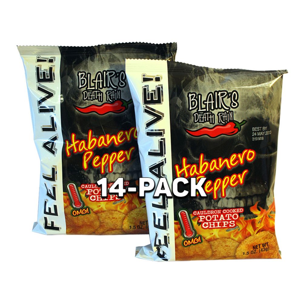 Blairs Kettle Chips Habanero Pepper