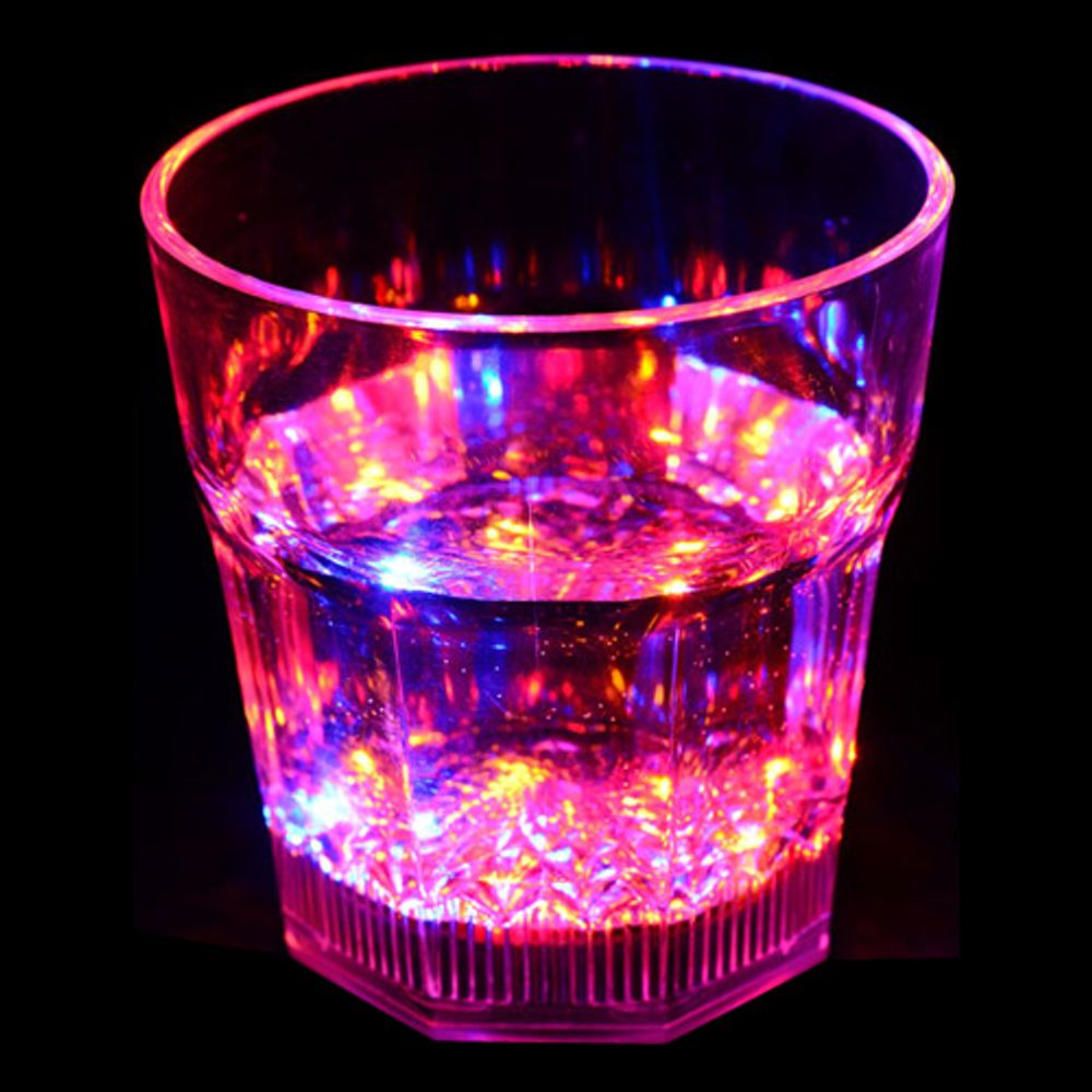 Blinkende Whiskyglass