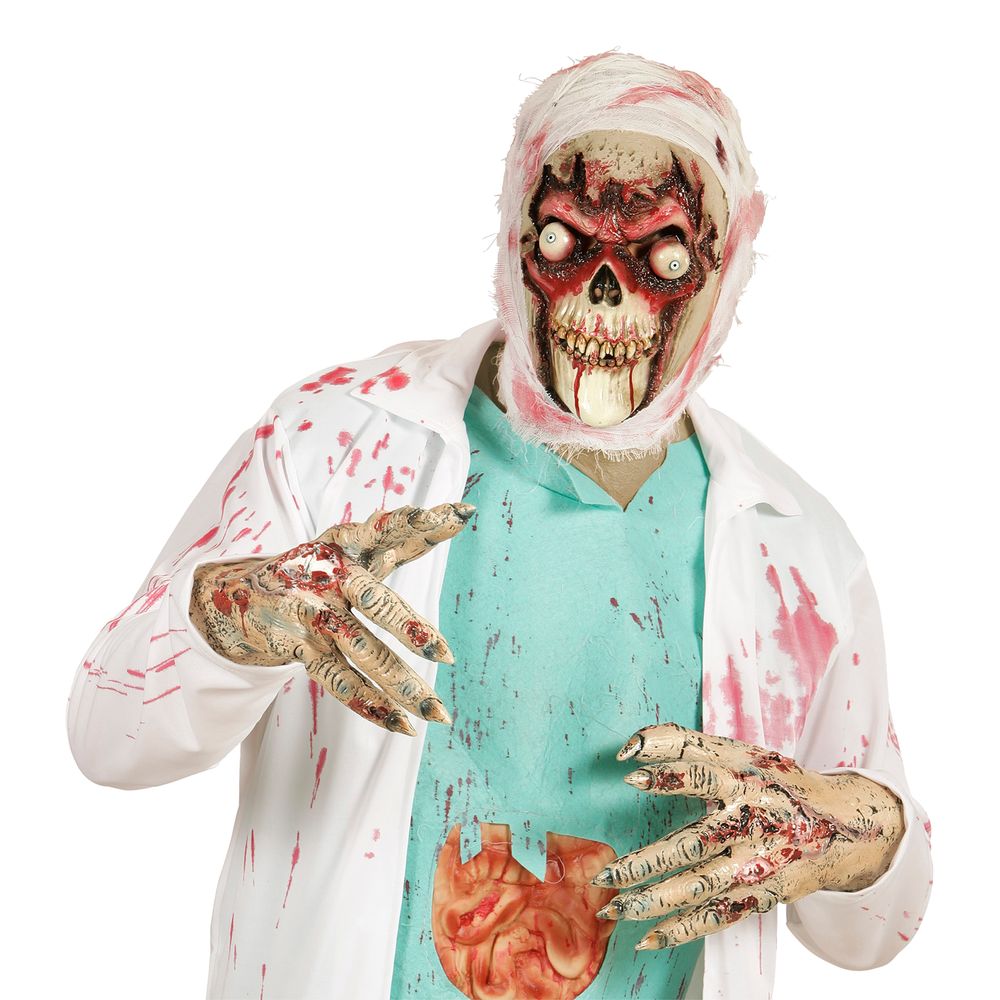 Blodig Döskalle Mask