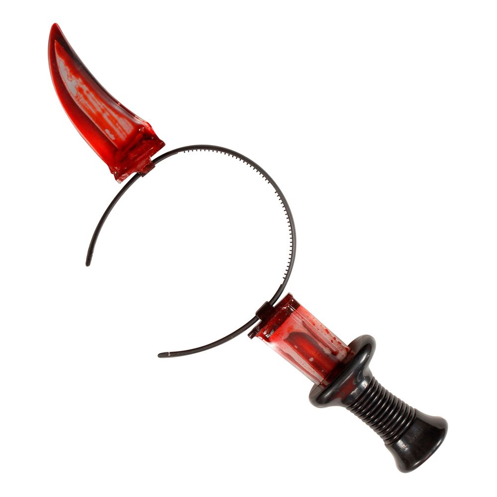 Blodig Kniv Gennem Hovedet