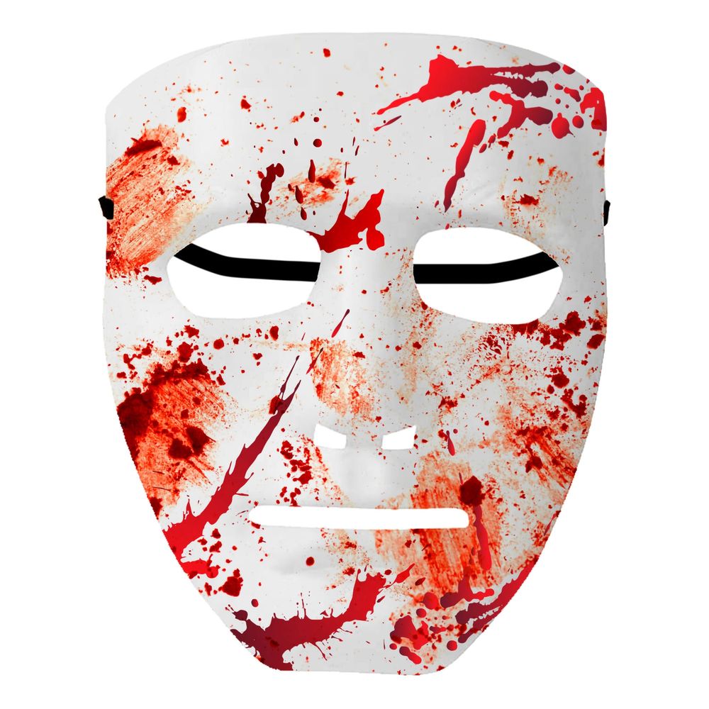 Blodig Maske Hvit