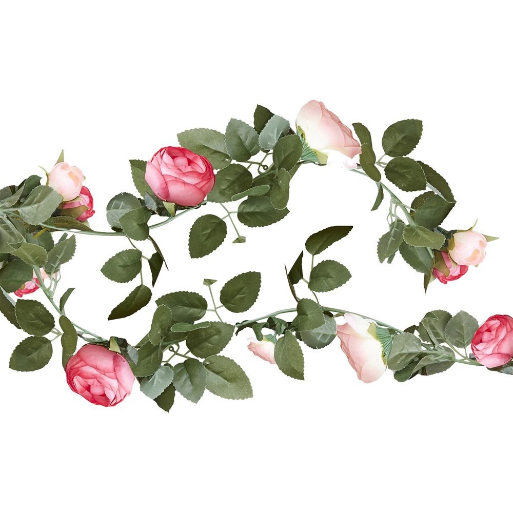 Blomgirlang Röda Rosor
