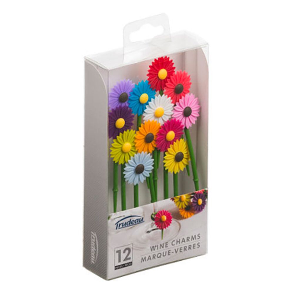 Blommor Glasmarkörer