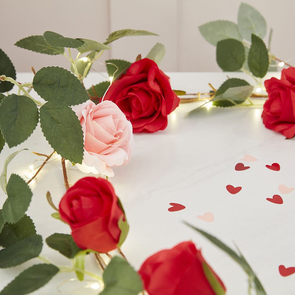 Blomstergirlang med LED You & Me