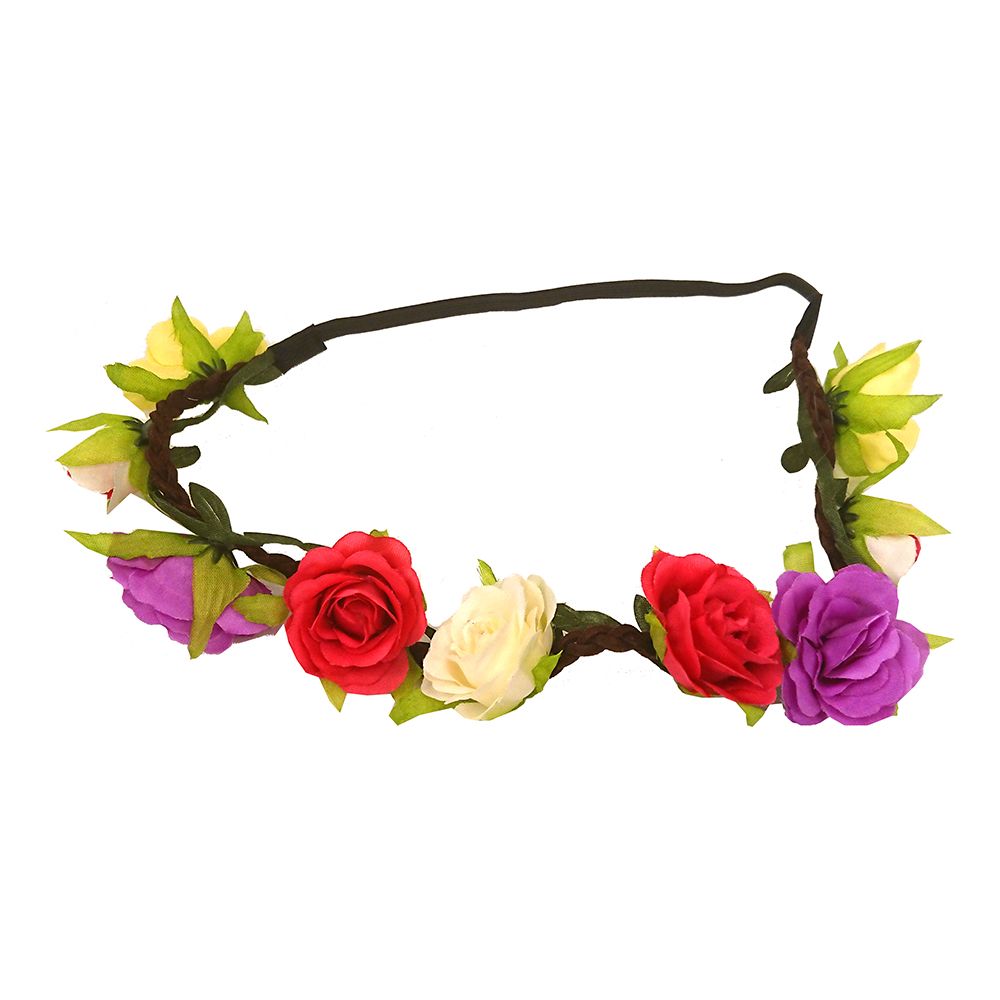Hårbånd med Blomster