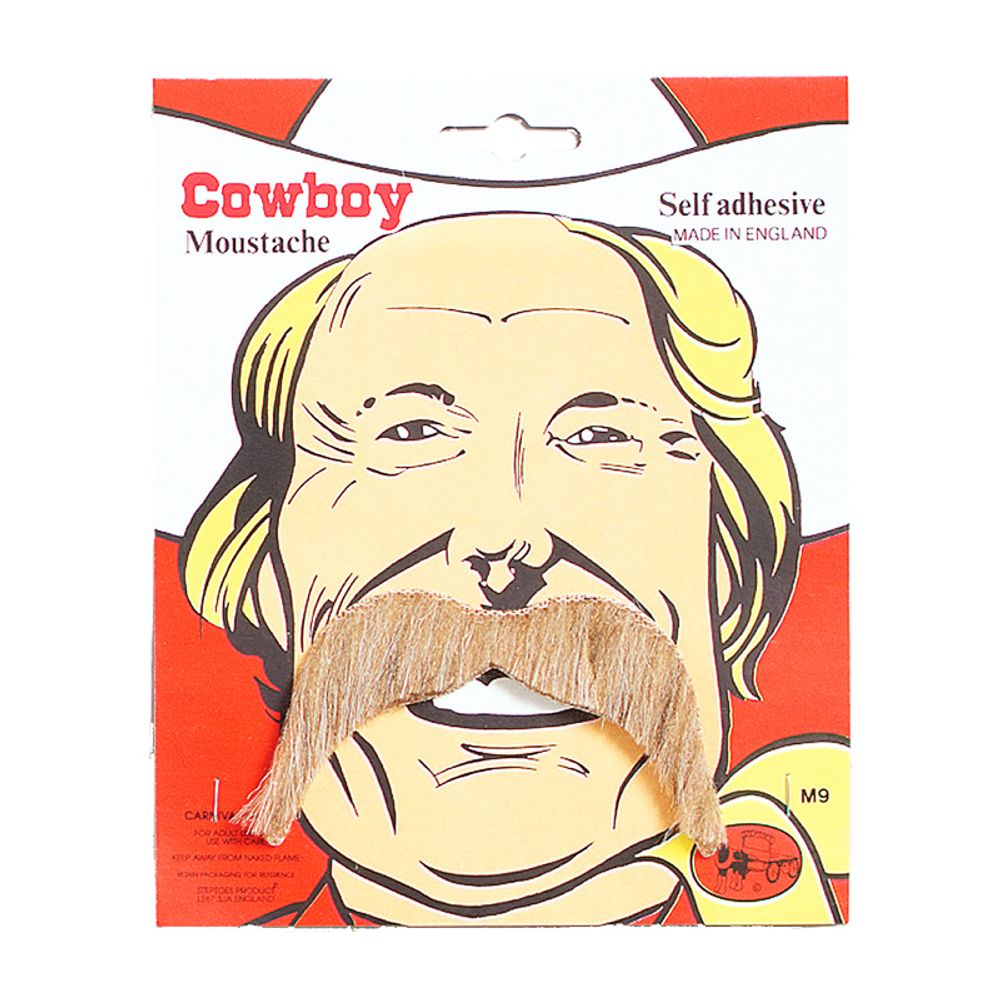 Blond Cowboy Mustasch
