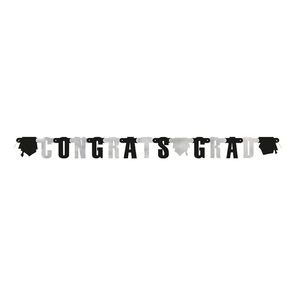 Bokstavsgirlang Examenshattar Congrats Grad