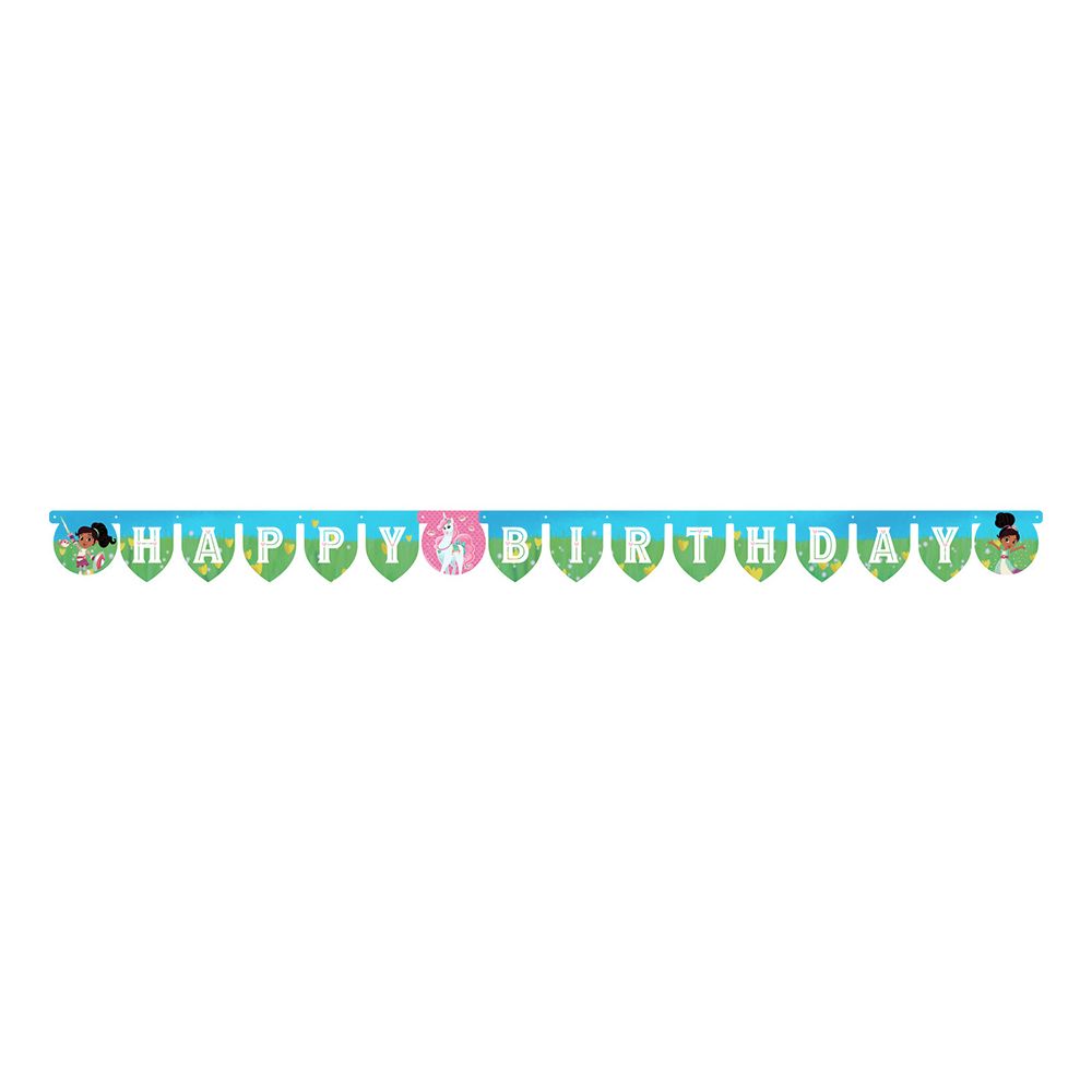 Bokstavgirlander Happy Birthday Ridderprinsessen Nella