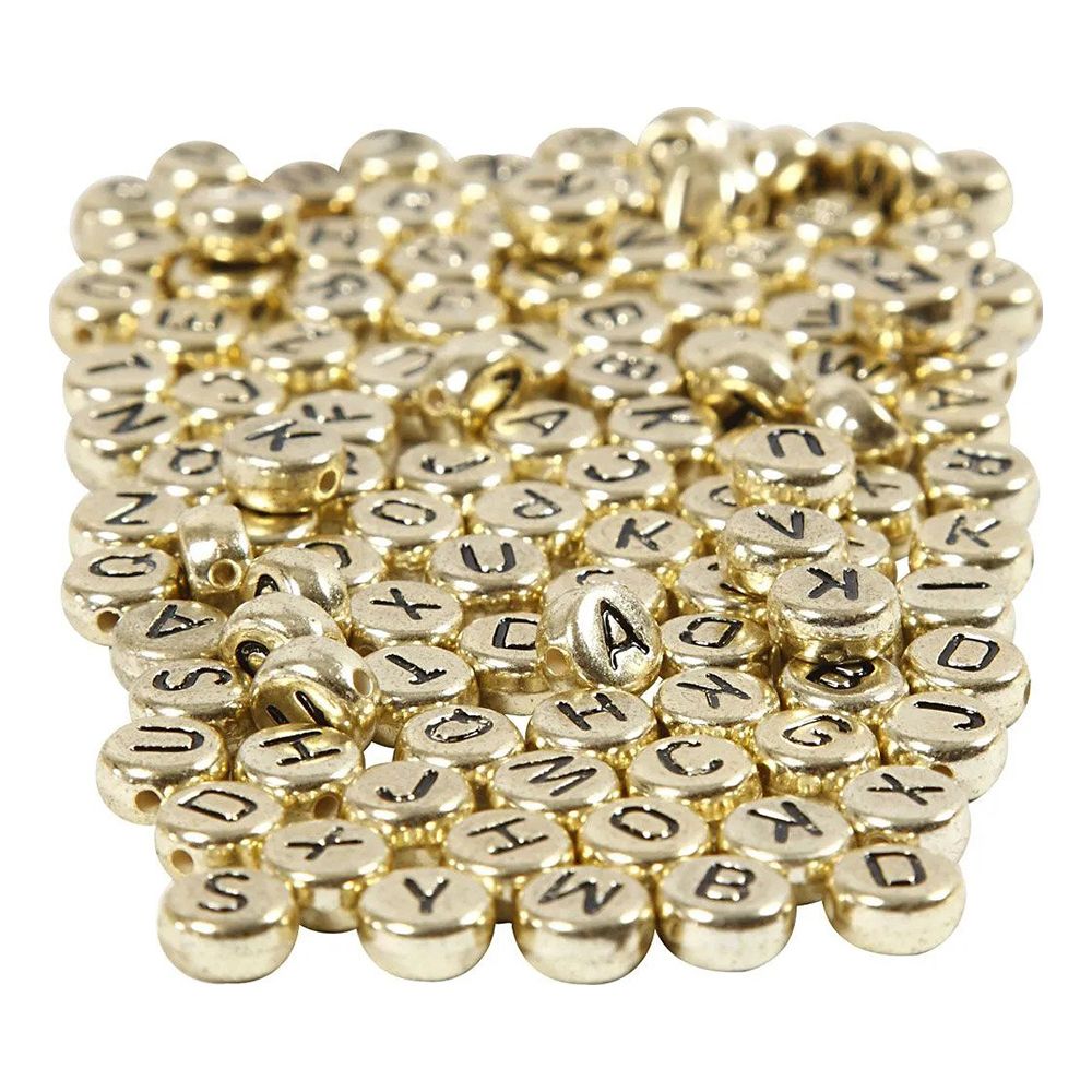 Bogstavperler Guld