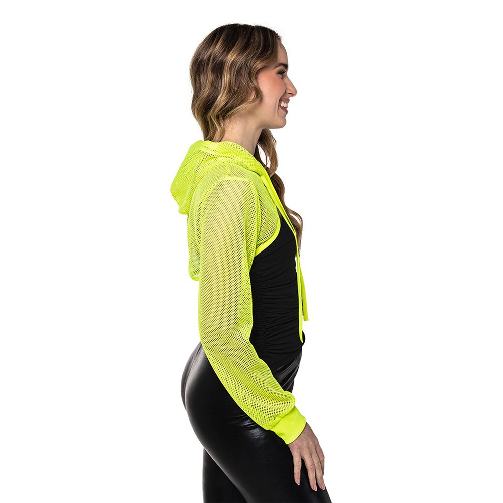 Bolero Fishnet UV Neongul