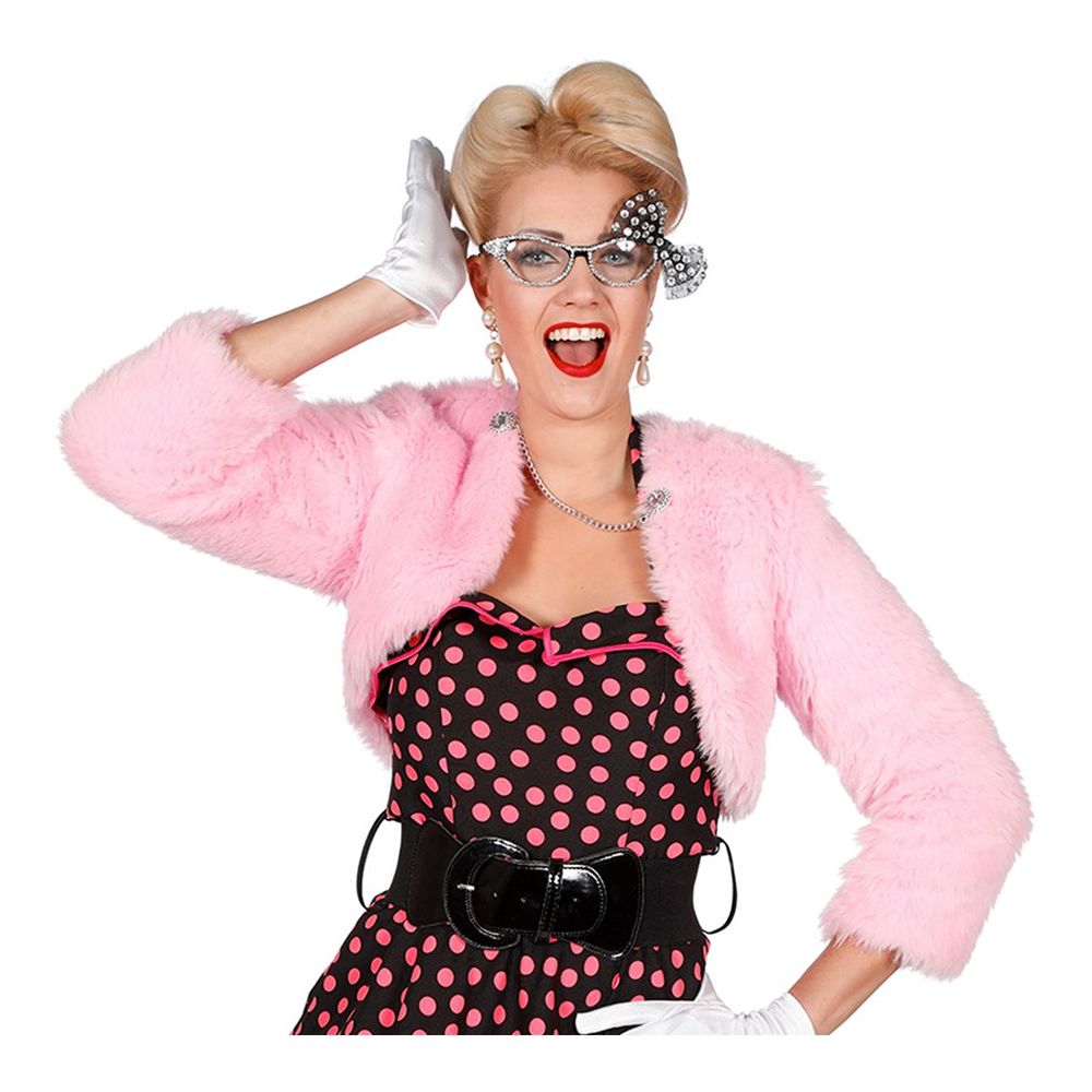 Bolero Fuskepels Rosa
