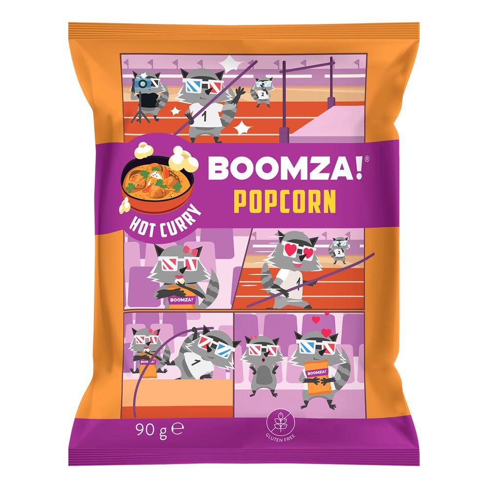 Boomza Popcorn Hot Curry
