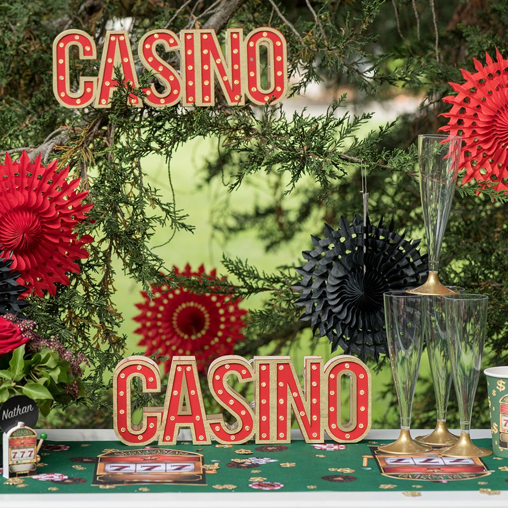 Pöytäkoriste Casino LED