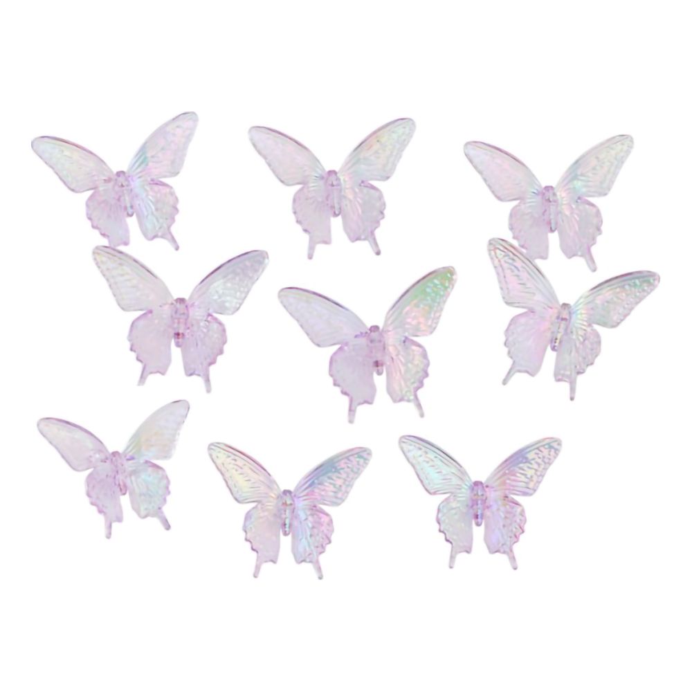 Bordsdekoration Sommerfugle Iridescent