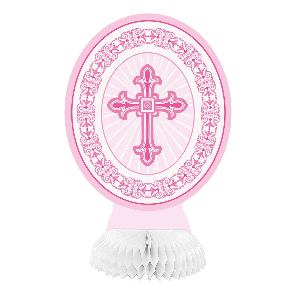Borddekorasjon Kors Rosa