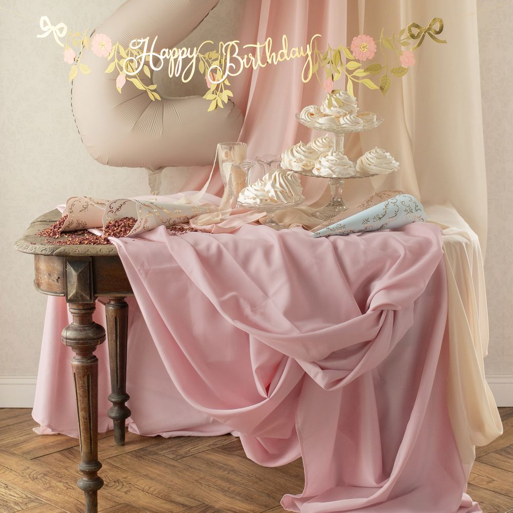 Stofdug Dusty Pink