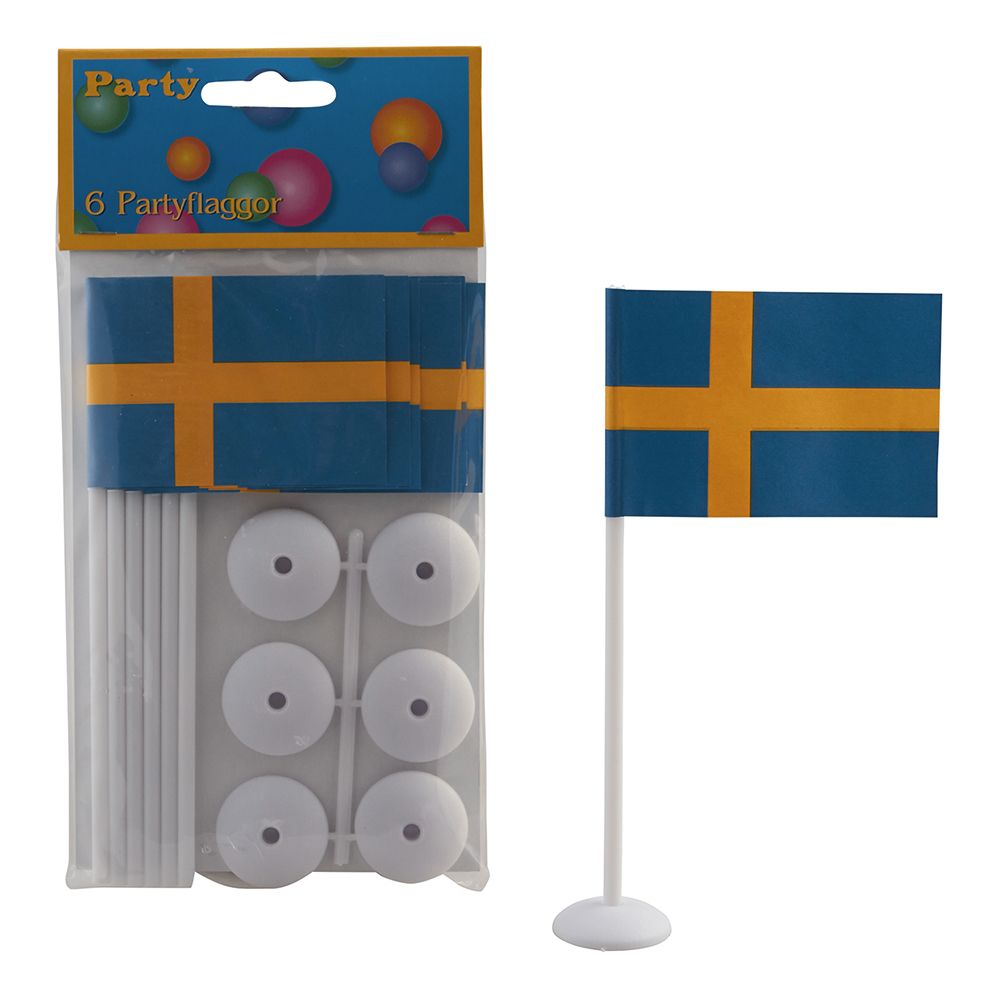 Bordsflaggor Sverige
