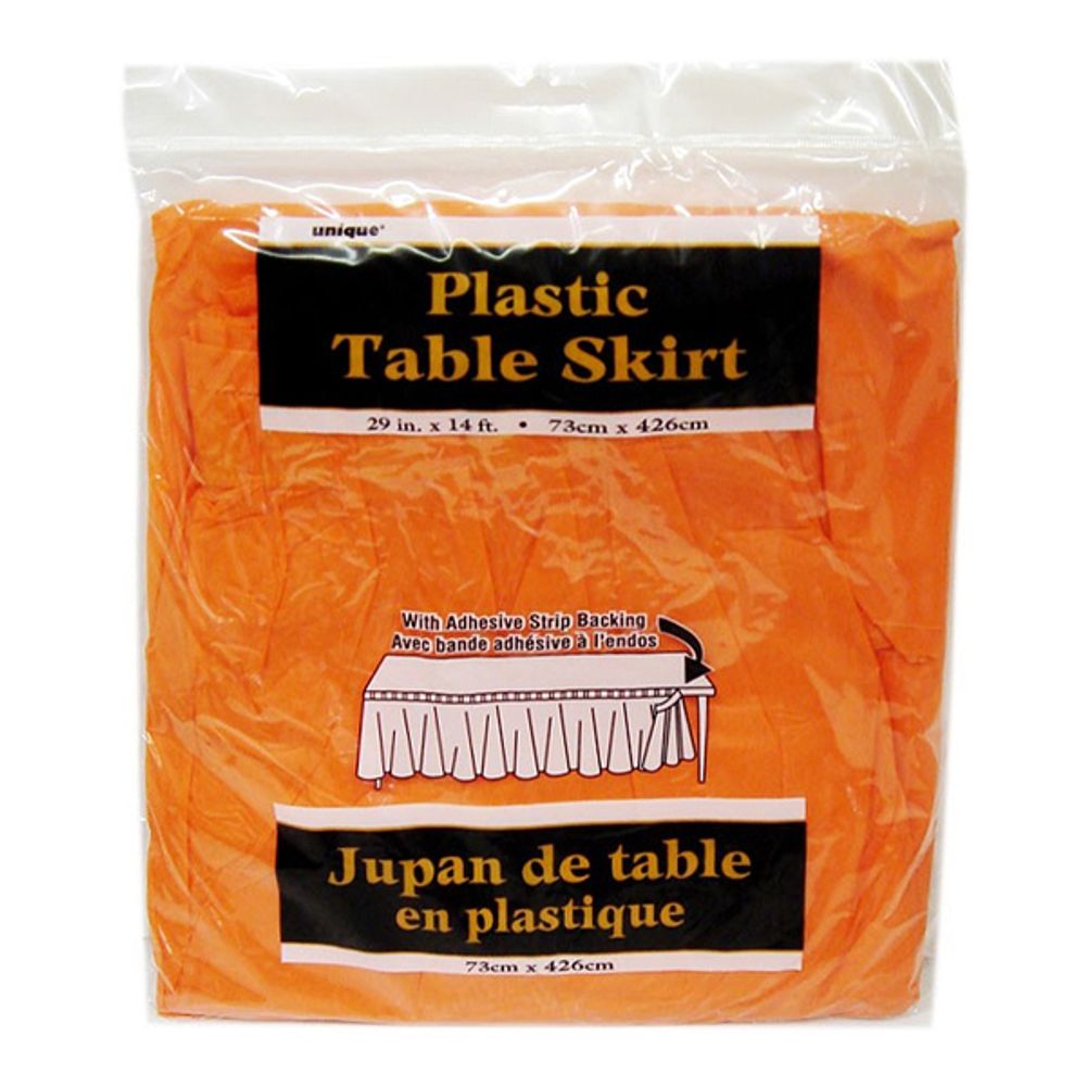 Bordskørt Orange