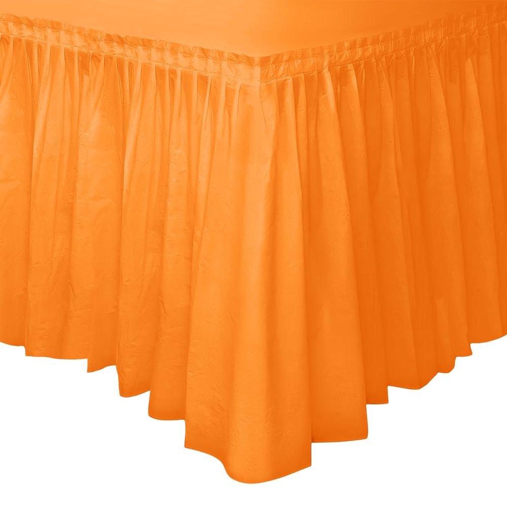Bordskørt Orange