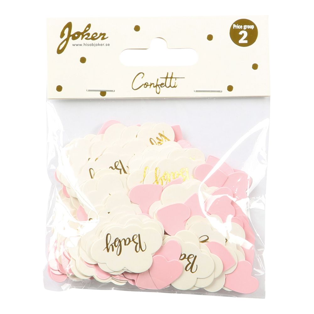 Bordkonfetti Baby Girl