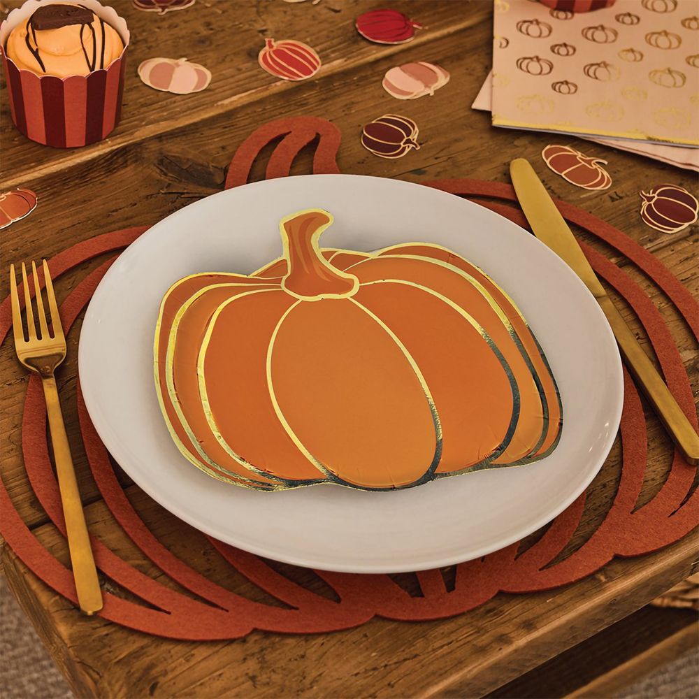 Bordikonfetti Halloween Kurpitsat